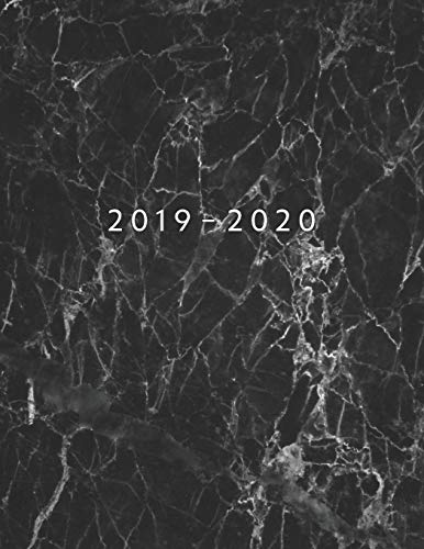 2019 - 2020: Weekly Planner Starting August 2019 - July 2020 | Week To View With Hourly Schedule | 8.5 x 11 Dated Agenda | Appointment Calendar | Or