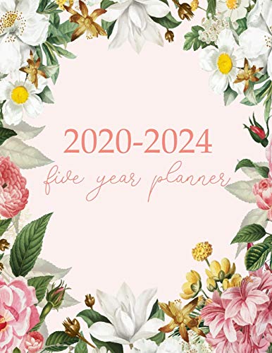 2020-2024 Five Year Planner: Monthly Logbook and Journal. 60 Months Calendar (5 Year Monthly Agenda 2020. 2021. 2022. 2023. 2024 Large Size 8.5x11)