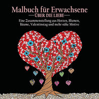 Malbuch fur Erwachsene uber die Liebe: Malbuch für Erwachsene mit Wassertieren mit einer Zusammenstellung aus Fischen. Säugetieren. Vö
