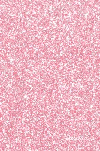 Journal: Pink Glitter Dotted Matrix Notebook And Planner: Bullet Dot Grid Journal And Sketch Book Diary For Calligraphy
