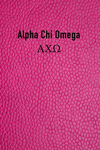 Alpha Chi Omega: Bid Day. Rushing. Big Brother or Big Sister Gift Journal Notebook