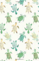 Notebook: Watercolor Turtle : Notebook Journal Diary. 120 Lined pages. 5.5" x 8.5"