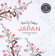 Vive Le Color! Japan (Adult Coloring Book): Color In: De-Stress (72 Tear-Out Pages)