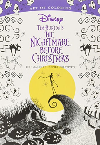 Art of Coloring: Tim Burton's The Nightmare Before Christmas: 100 Images to Inspire Creativity