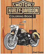 Motor : Harley-Davidson Coloring Book 1: design coloring book